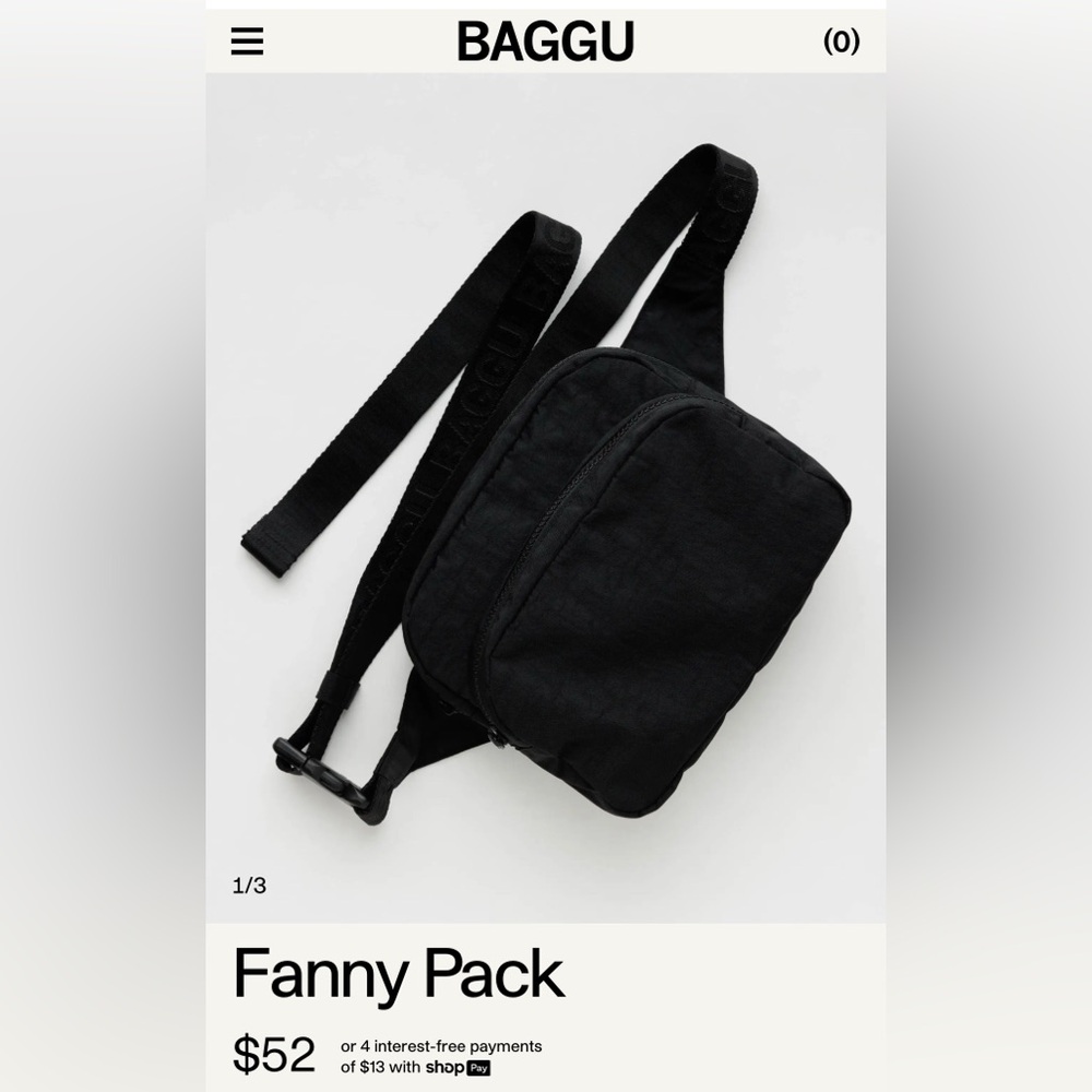 Black Crossbody Bag
